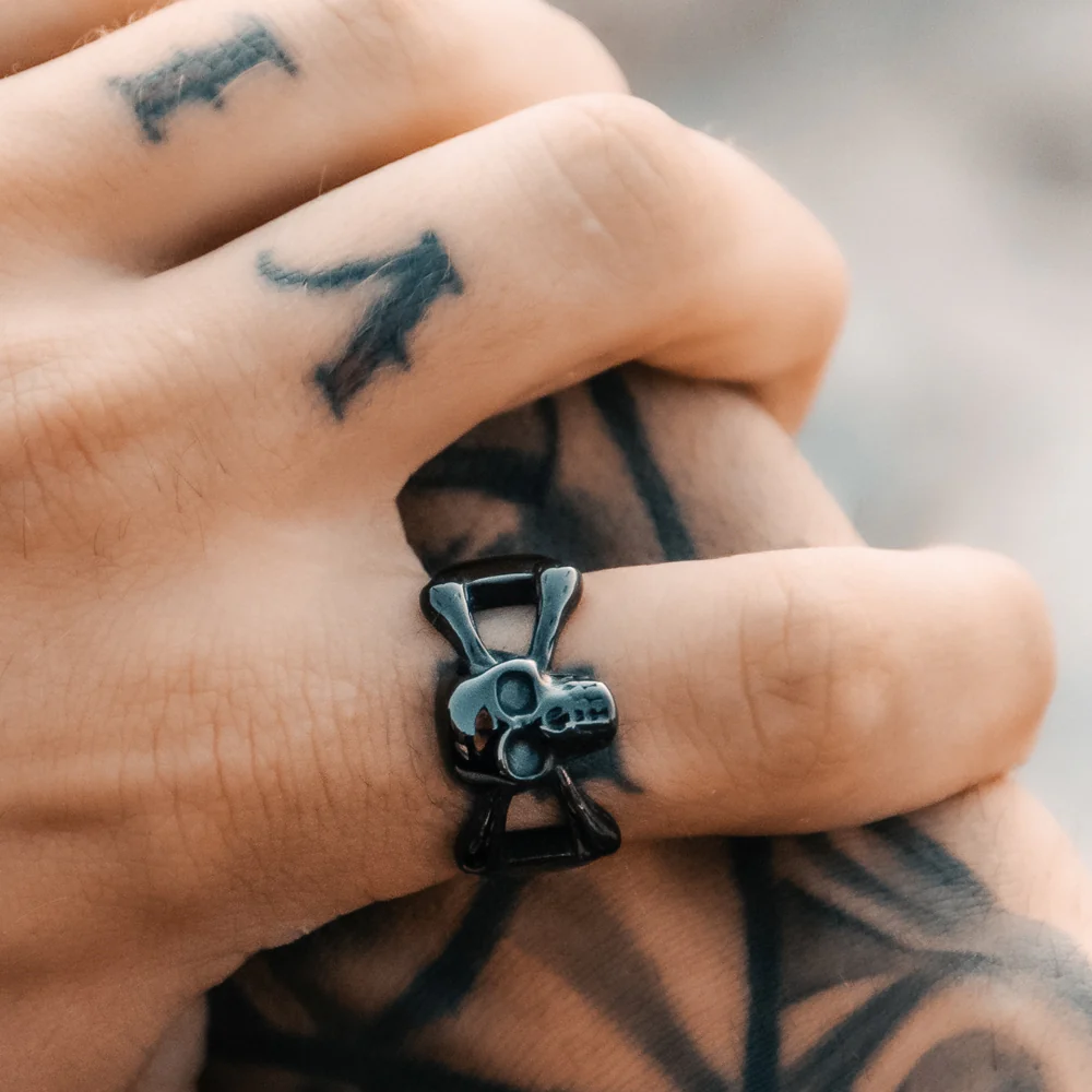 Immortal - Skull & Bones Ring - Image 4