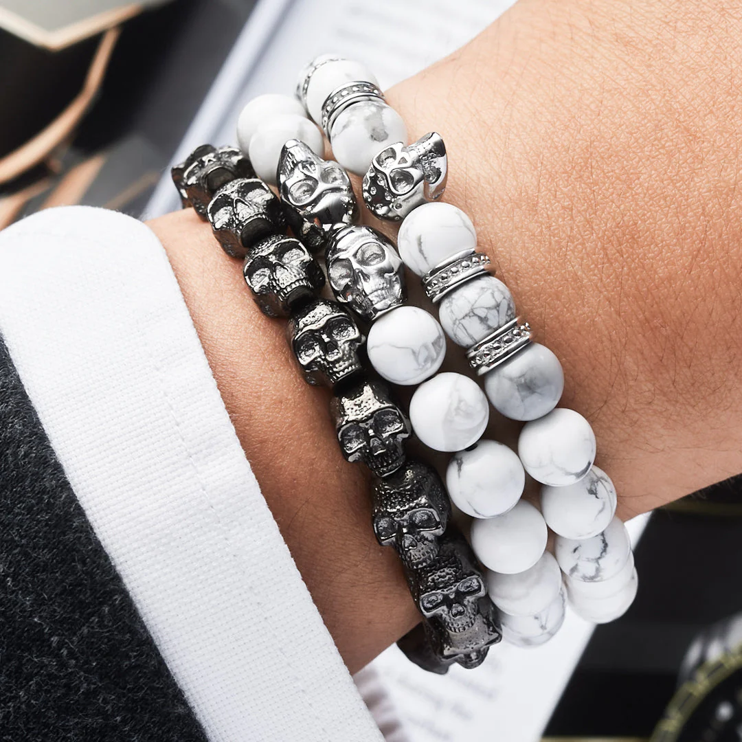 Skulls for Her | Stealth - All Skulls Bracelet - Image 6