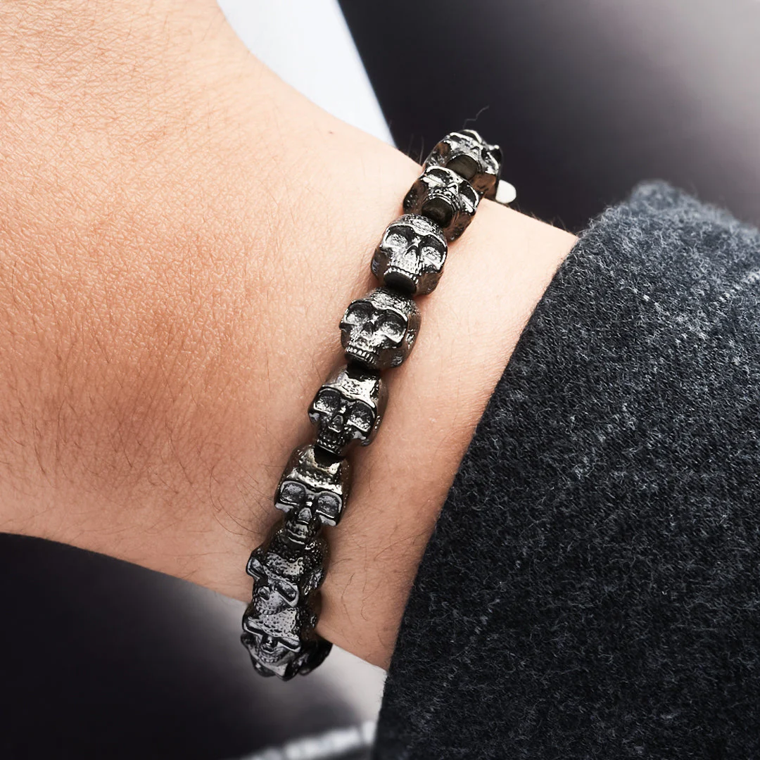 Stealth -  All Skulls Bracelet (SMALL SIZE) - Image 3