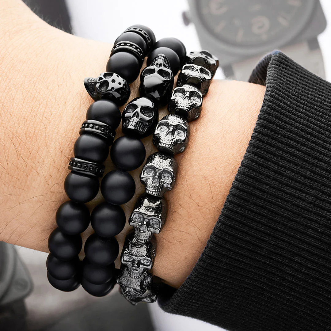 Stealth -  All Skulls Bracelet (SMALL SIZE) - Image 4